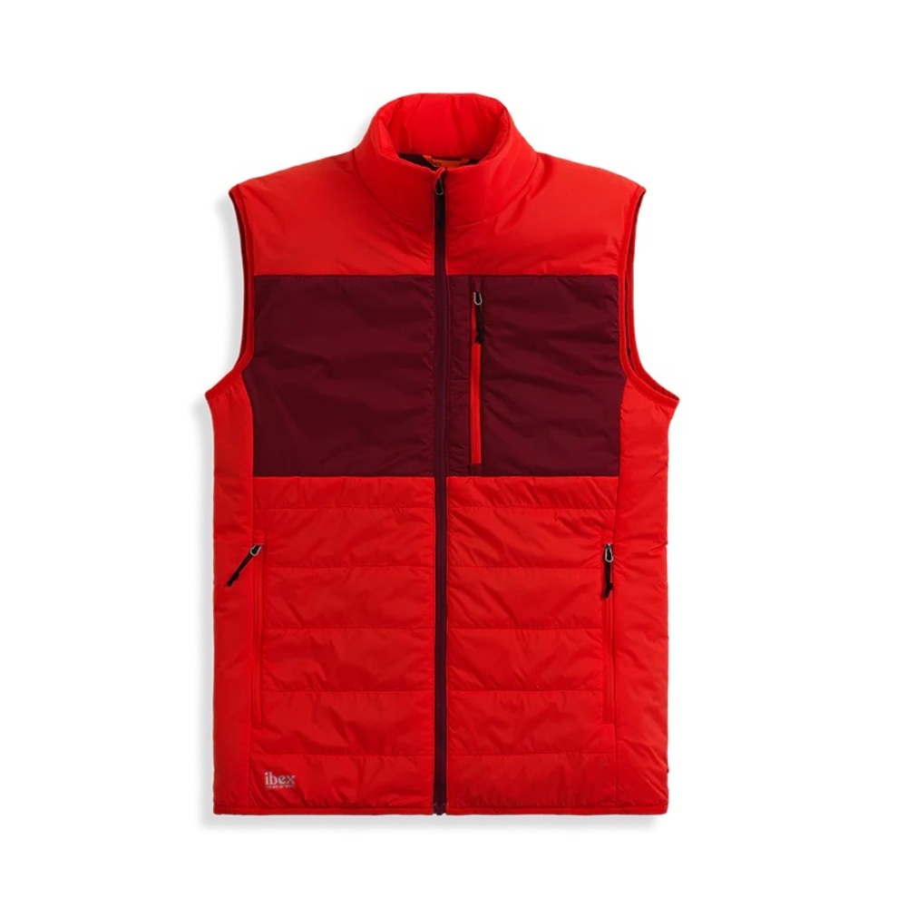 ibex Men’s Wool Aire Vest Large